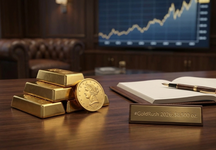 📰 Zlatá horečka 2026: Proč zlato míří k 8 500 dolarům a proč je právě teď čas přestat váhat?
